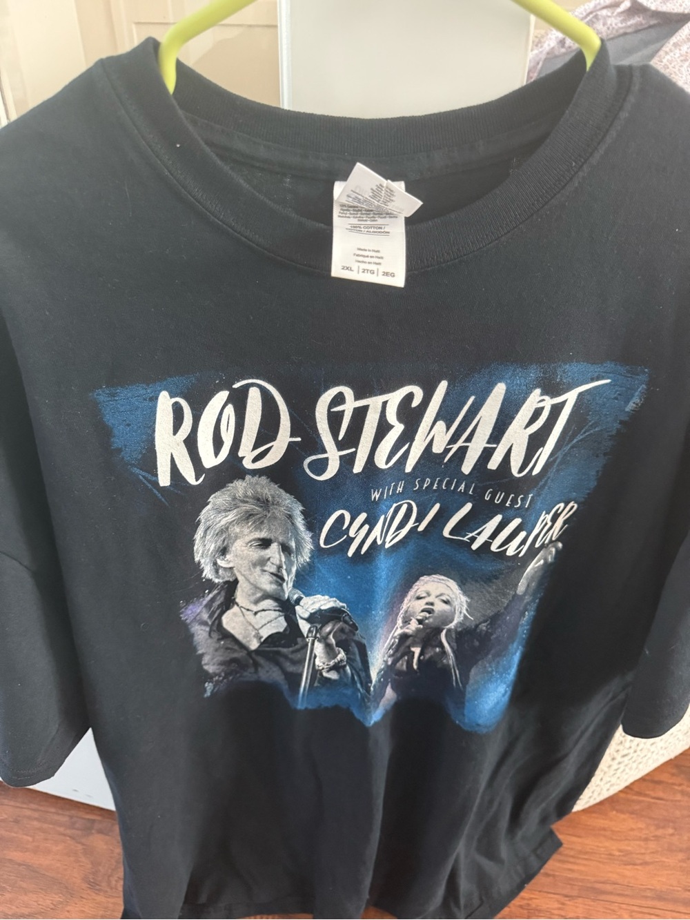 Rod Stewart Graphic Tee - Black - Unbranded